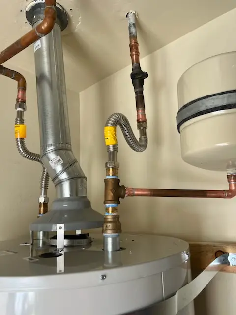 Water heater installation and plumbing repair in Brookfield West